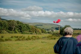 Image from The Dispersed Memorial Forest at the Moffat Community Nature Reserve, Moffat, Scotland.