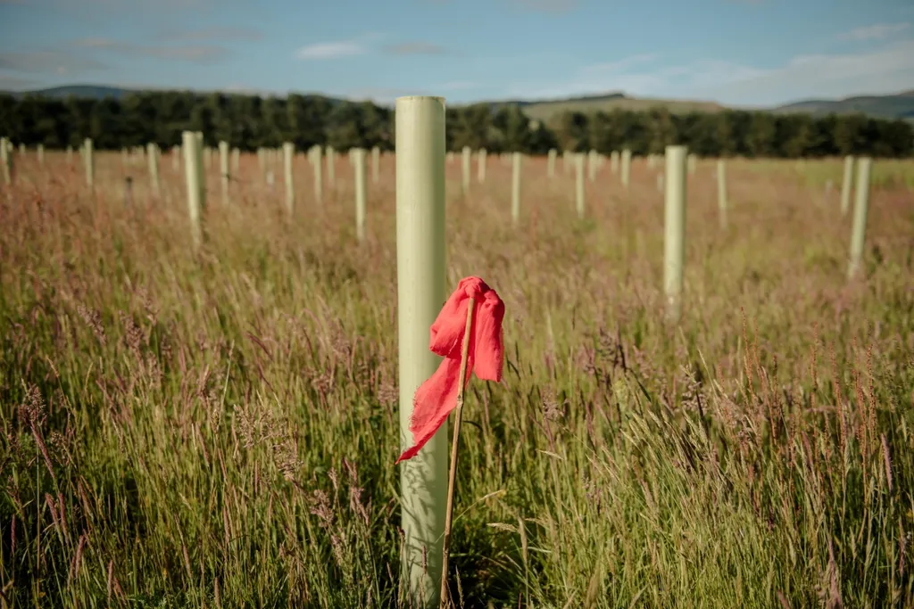 The launching of the forest in Dumfries.