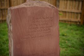 Image from the launch of The Dispersed Memorial Forest at the Galloway Community Hospital, on Saturday, 29 June, 2024.