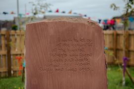 Image from the Phase 2 of Remembering Together, The Dispersed Memorial Forest.