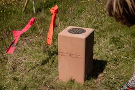 Image from the launch of The Dispersed Memorial Forest in The Crichton & NHS Mountainhall, Dumfries, Scotland, on Saturday, 8 June, 2024.