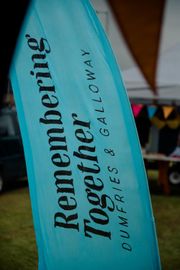 Image from the launch of The Dispersed Memorial Forest at Bell Crecent Park, Sanquhar, on Friday, 14 June, 2024.