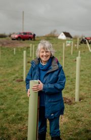 Image from the launch of The Dispersed Memorial Forest at NTS Threave Nature Reserve, Castle Douglas, on Thursday, 27 June, 2024.