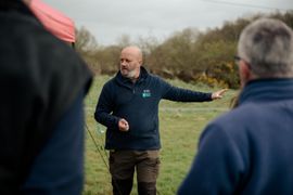 Image from the launch of The Dispersed Memorial Forest at NTS Threave Nature Reserve, Castle Douglas, on Thursday, 27 June, 2024.