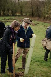 Image from the launch of The Dispersed Memorial Forest at NTS Threave Nature Reserve, Castle Douglas, on Thursday, 27 June, 2024.