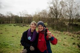 Image from the Phase 2 of Remembering Together, The Dispersed Memorial Forest, Dumfries & Galloway, Scotland.