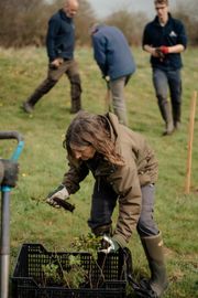 Image from the launch of The Dispersed Memorial Forest at NTS Threave Nature Reserve, Castle Douglas, on Thursday, 27 June, 2024.