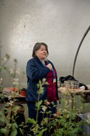 Image from the launch of The Dispersed Memorial Forest at the Galloway Community Hospital, on Saturday, 29 June, 2024.