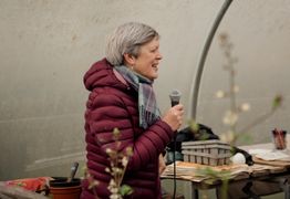 Image from the launch of The Dispersed Memorial Forest at the Galloway Community Hospital, on Saturday, 29 June, 2024.