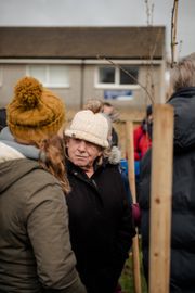 Image from the launch of The Dispersed Memorial Forest at the Galloway Community Hospital, on Saturday, 29 June, 2024.
