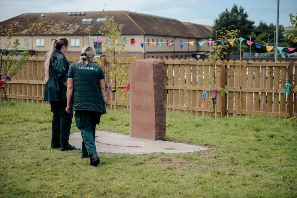 The launching of the forest in Stranraer.